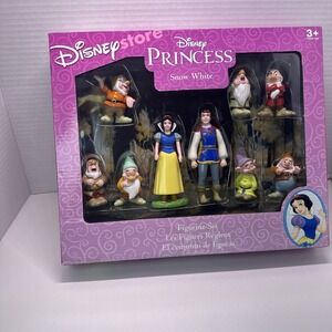 Disney Parks Snow White and the Seven Dwarfs Poseable Figures Toys
